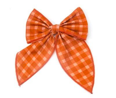 Clip de Pelo con Lazo Grande Sunset Gingham