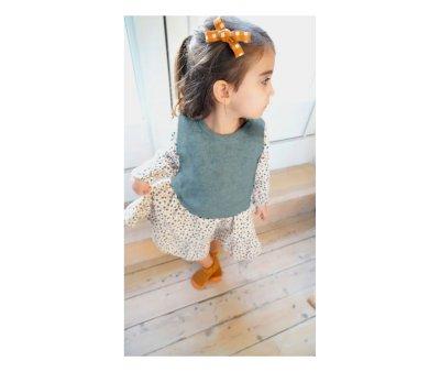 Bow Hair Clip Sienna Gingham
