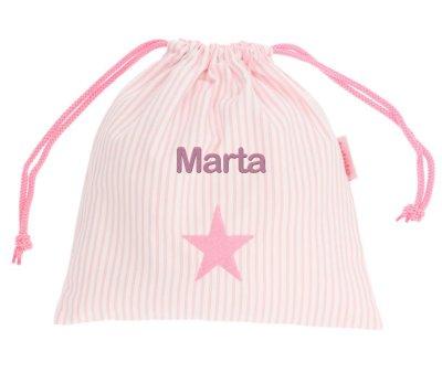 Bolsa Merenda Personalizada Oxford Rosa