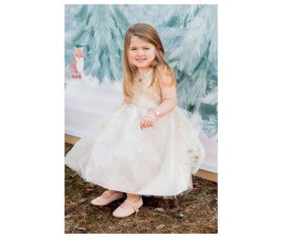 Golden Glam Party Costume