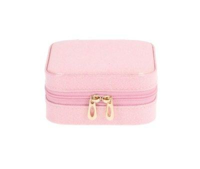 Glitter Pink Children's Jewelry Box