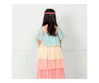 Costume Princess con Volanti Rainbow