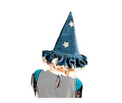 Chapeau Pointu Bleu Stars
