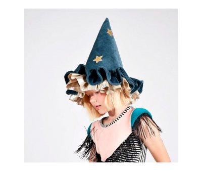 Chapeau Pointu Bleu Stars