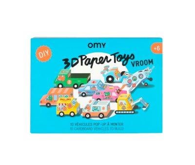 3D Paper Toys Vroom