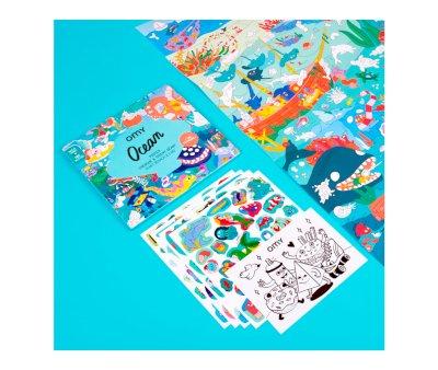 Poster XL OMY Ocean + Stickers