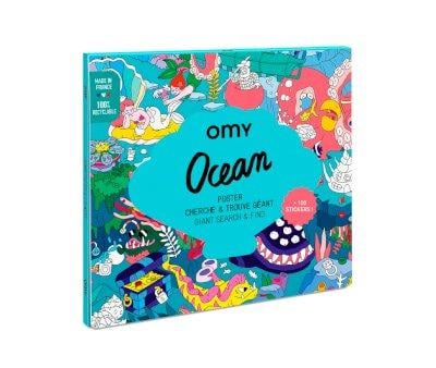Poster XL OMY Ocean + Stickers