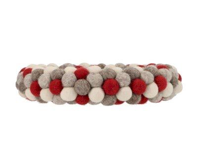 Guirlande de Nol avec Pompons