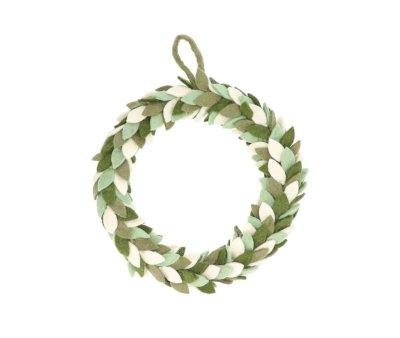 Christmas Ornament Small Holly Wreath