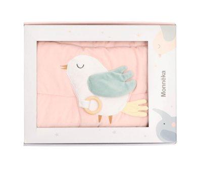 Manta  Monnka Pink Bird