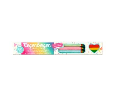 Set Matite Arcobaleno con Gomma