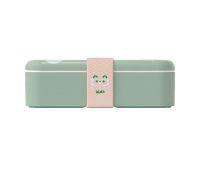 Lunch Box MB Foodie Raccoon Green