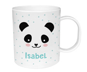Taza de Plstico Personalizada Oso Panda