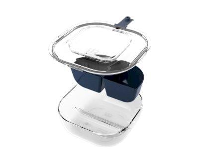 Bote  lunch MB Gourmet M Crystal 850 ml