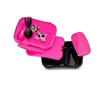 Lancheira N'ice Box Kids Vaca Purple