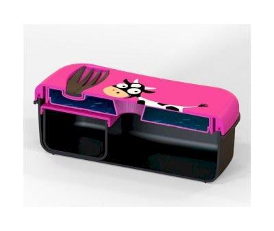 Lancheira N'ice Box Kids Vaca Purple