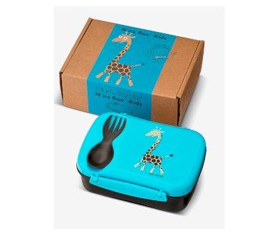 Lancheira infantil N'ice Box Kids Girafe Turquoise