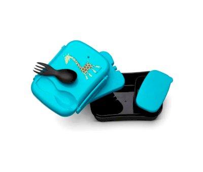 Lancheira infantil N'ice Box Kids Girafe Turquoise