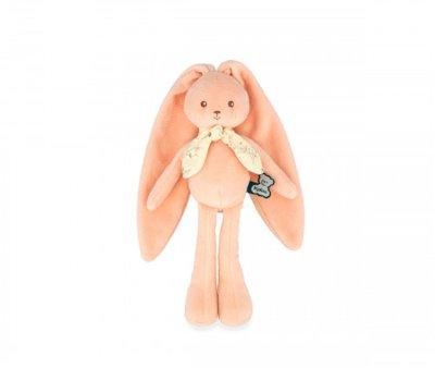 Small Personalised Peach Rabbit Plush