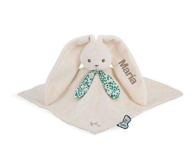 Doudou  Coelhinho Creme Personalizvel