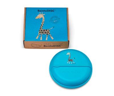 Lancheira Turquesa Giraffe Snack Disc