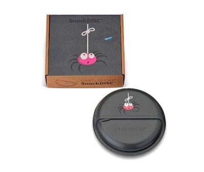 Lunch Box SnackDisc Spider Grey