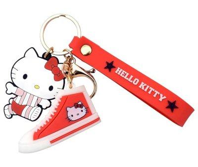 Hello Kitty Red Sneaker Hanging Keychain