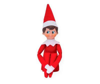 Histria e boneco Elf Explorer Boy The Elf On The Shelf