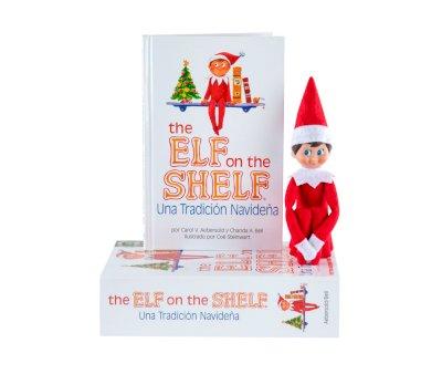 Histria e boneco Elf Explorer Boy The Elf On The Shelf