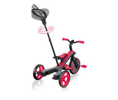 Bicicleta vermelha Trike Explorer 4 em 1