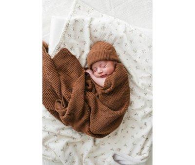 Manta Tricot Canal Toffee