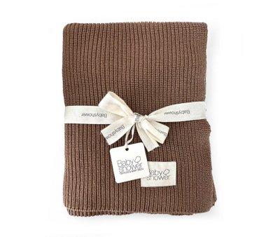 Manta Tricot Canal Toffee