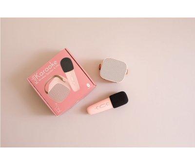 Altoparlante Bluetooth con Microfono Wireless Rosa