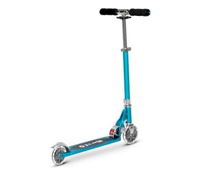 Patinete Micro Sprite Azul Ocano Led