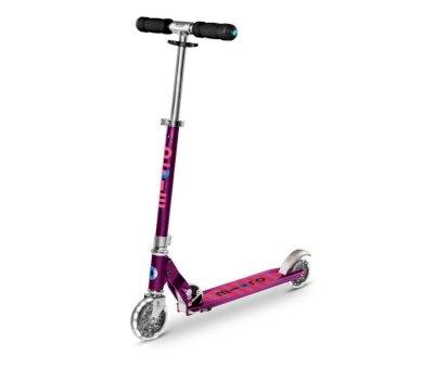 Patinete Micro Sprite Lila Led