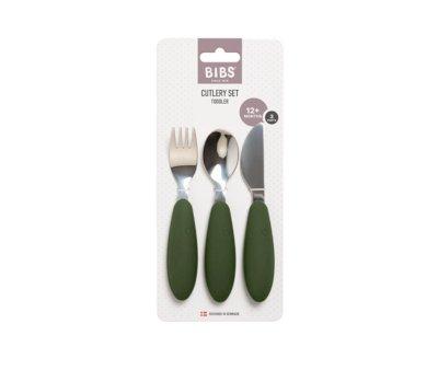 Set 3 Cubiertos BIBS Hunter Green