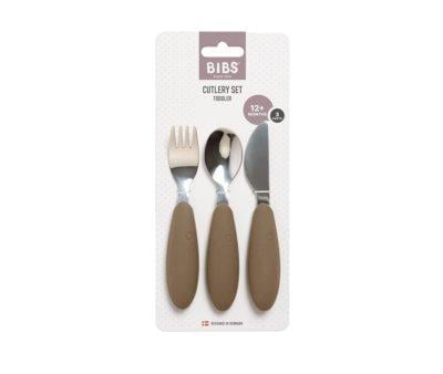 Set 3 Cubiertos BIBS Dark Oak