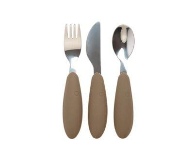 Set 3 Cubiertos BIBS Dark Oak
