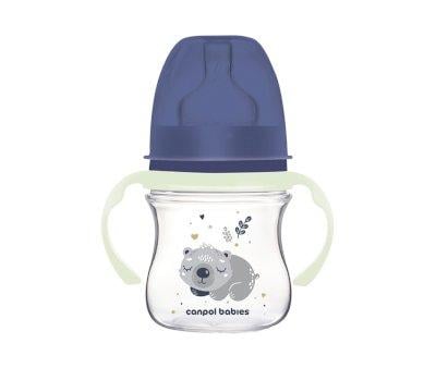 Fluorescent Handle Bottle Sleeping Koala Blue Personalised