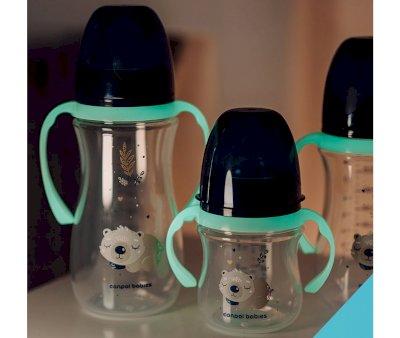 Fluorescent Handle Bottle Sleeping Koala Blue Personalised