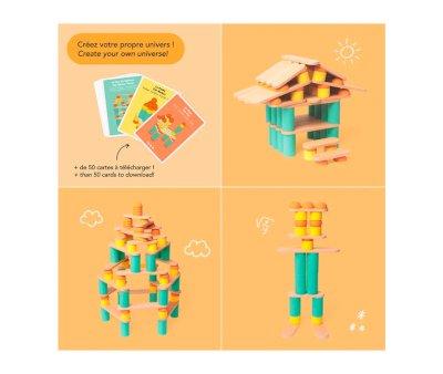 Kit Construccin Stix 60 Piezas