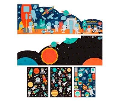 Libro Attivit Sticker Space Discovery