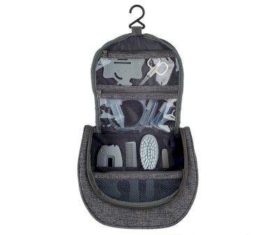 Set Baby Toiletry Bag Grey with Accessories