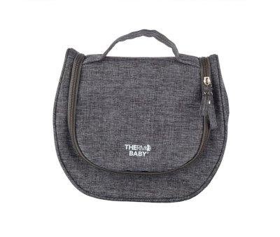Set Baby Toiletry Bag Grey with Accessories