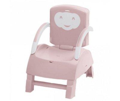 2-in-1 Evolutionary Booster Seat in Powder Pink
