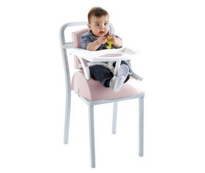2-in-1 Evolutionary Booster Seat in Powder Pink