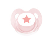 Sucette Rtro toile Rose