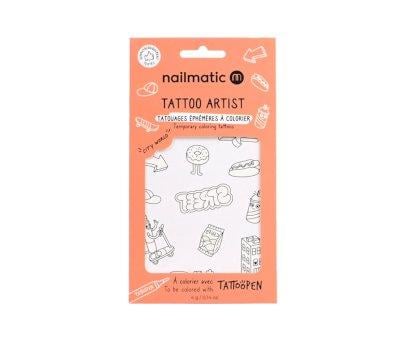 12 Tatuaggi da Colorare Tattoo Artist City World
