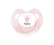 Succhietto Personalizzato Tutete Retro Corona Rosa