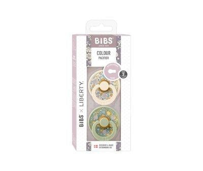 2 Chupetes BIBS Colour Anatmica Liberty Eloise Sage